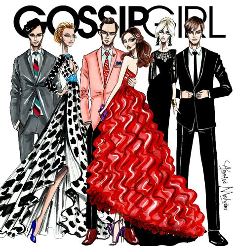 gossip girl artwork.